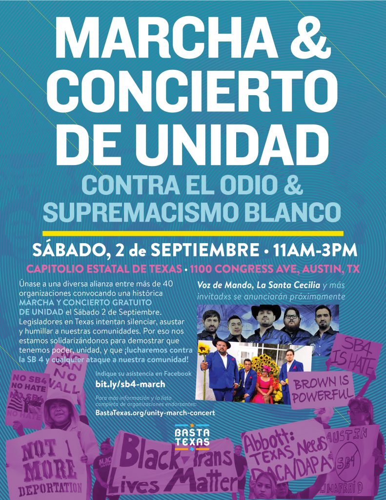 Unity March & Concert Small Flyer